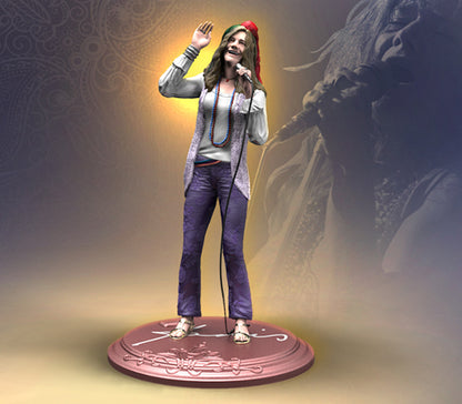 JANIS JOPLIN Janis Joplin (Memorial 55 Years) - Rock Iconz Statue / Limited to 3000 pieces worldwide / Statue