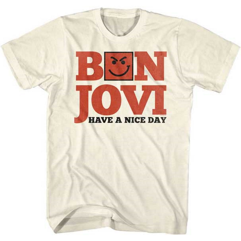 BON JOVI ボンジョヴィ - HAVE A NICE DAY / Tシャツ / メンズ 【公式 / オフィシャル】
