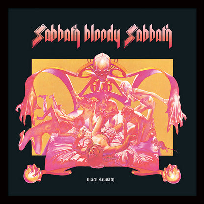 BLACK SABBATH - (OZZY OSBOURNE 追悼 ) - Sabbath Bloody Sabbath (アルバム・シリーズ額)