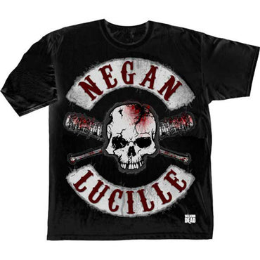 WALKING DEAD ウォーキングデッド (放送 15周年 ) - NEGAN LUCILLE CROSSED BATS / Tシャツ / メンズ
