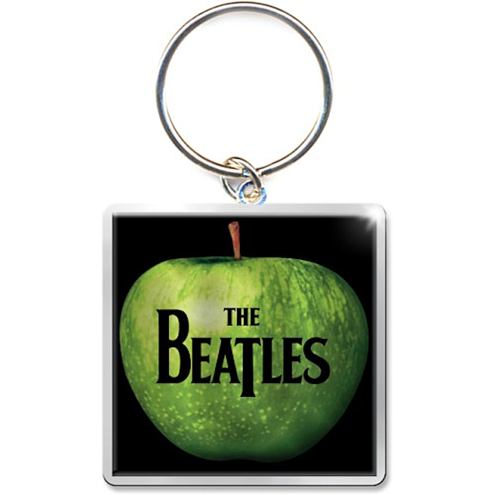 THE BEATLES ビートルズ (結成 65周年 ) - APPLE / キーホルダー 【公式 / オフィシャル】