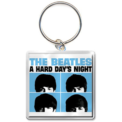 THE BEATLES ビートルズ (結成 65周年 ) - HARD DAYS NIGHT FILM / キーホルダー 【公式 / オフィシャル】