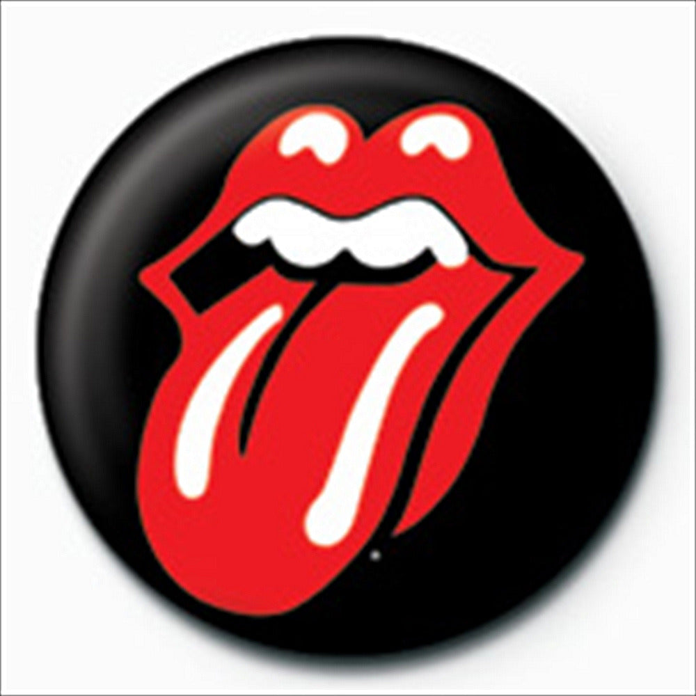 ROLLING STONES ローリングストーンズ - Lips / バッジ 【公式 / オフィシャル】