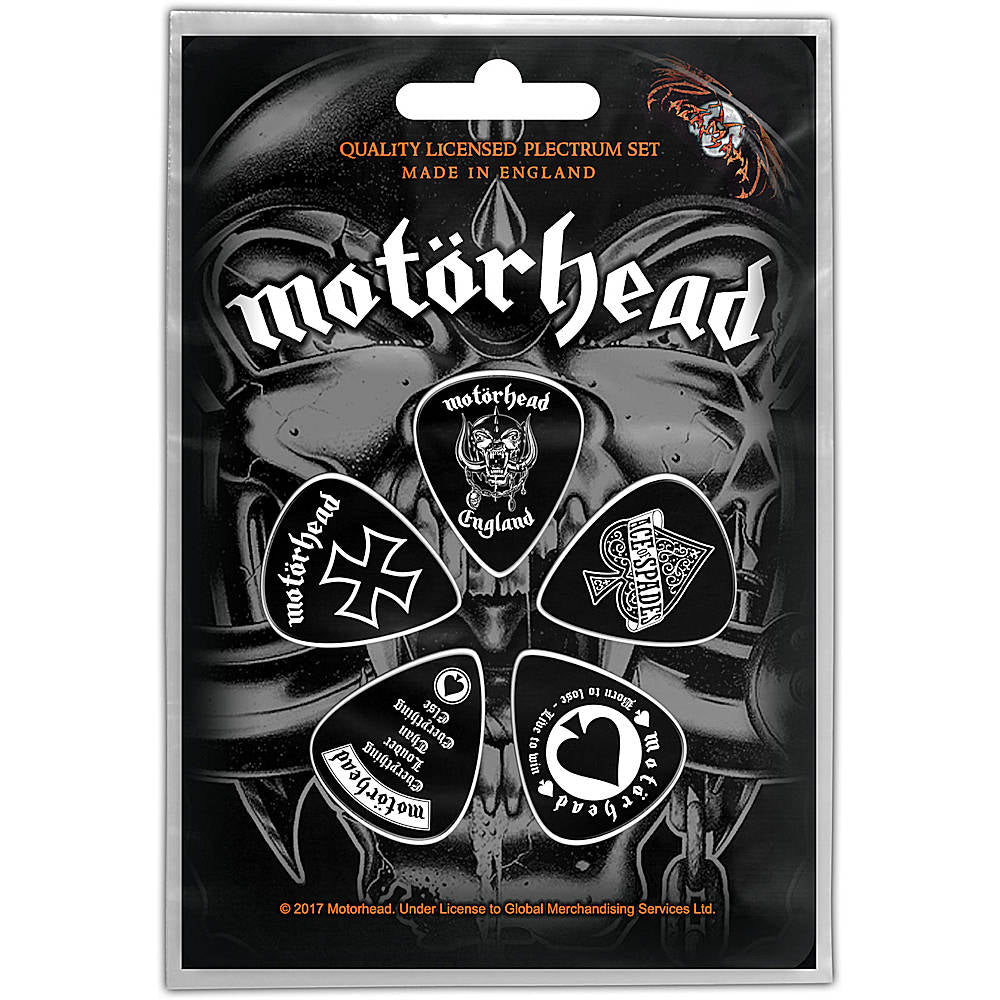 MOTORHEAD モーターヘッド (結成 50周年 ) - ENGLAND / ギターピック 【公式 / オフィシャル】