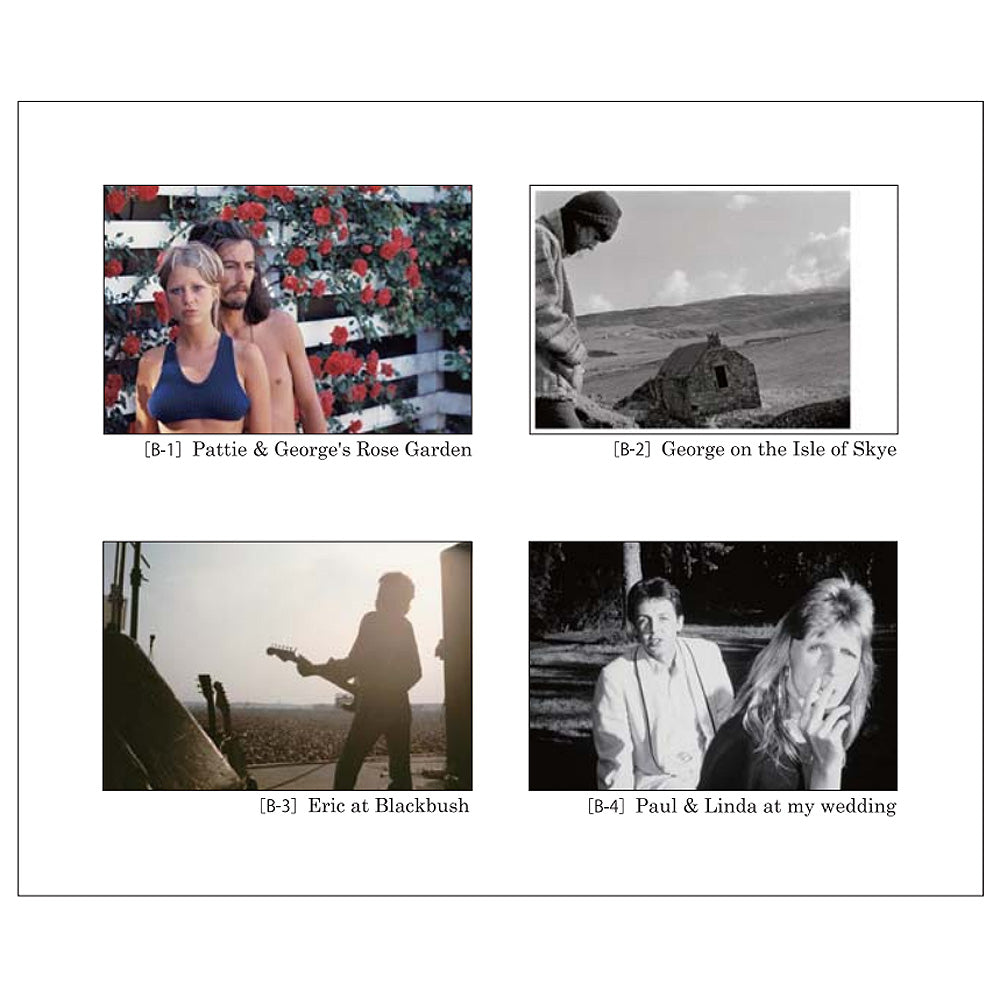 
                  
                    GEORGE HARRISON - Pattie Boyd Postcard Collection set2 (set of 4 postcards) / Postcards and letters
                  
                