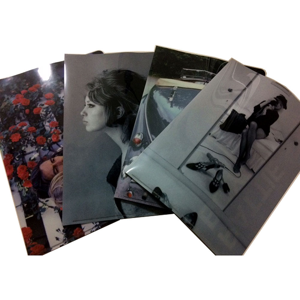 GEORGE HARRISON - (追悼 25年 ) - Pattie Boyd クリアファイル（4枚セット）