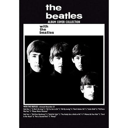 THE BEATLES ビートルズ (結成 65周年 ) - WITH THE BEATLES / ポストカード・レター 【公式 / オフィシャル】