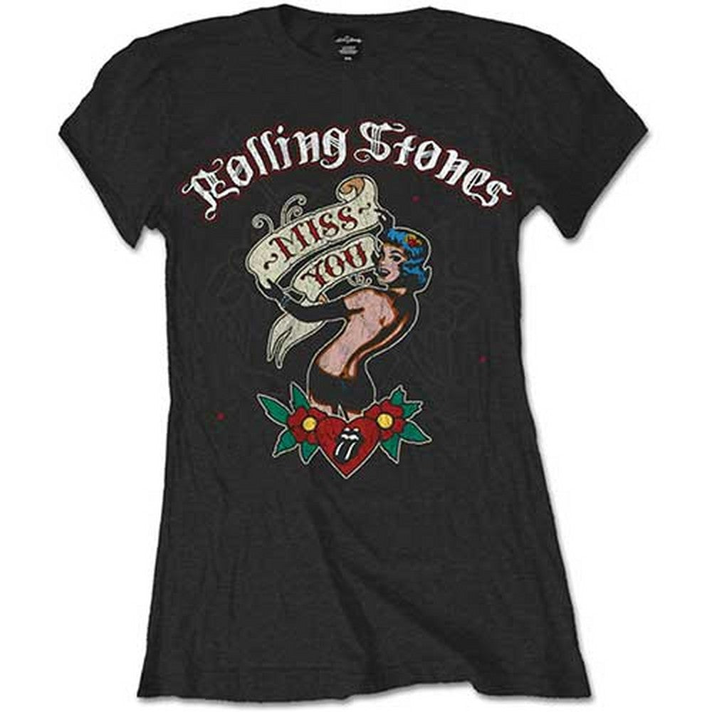 ROLLING STONES ローリングストーンズ - Miss You / Tシャツ / レディース 【公式 / オフィシャル】