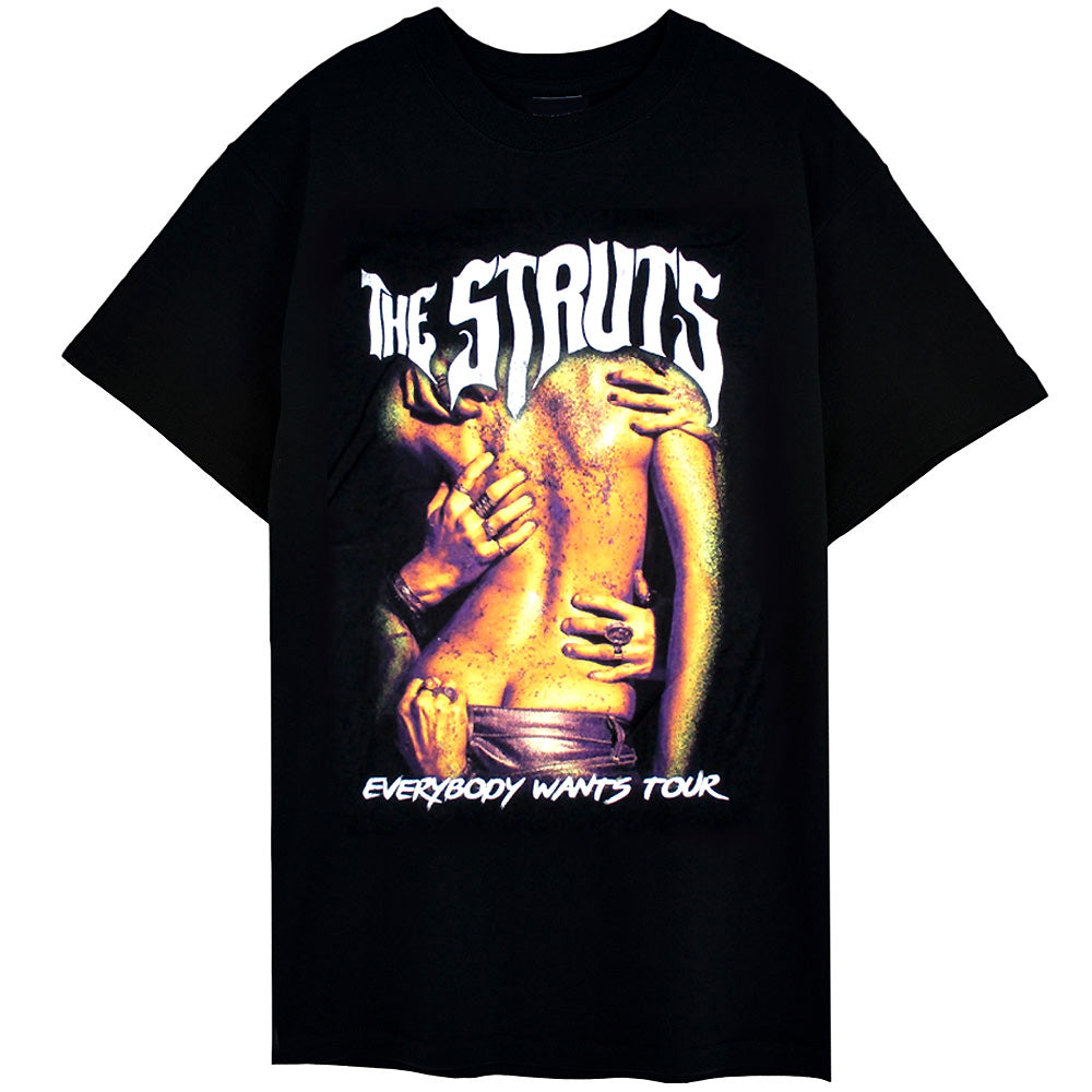 THE STRUTS ストラッツ - 【会場限定Tシャツ】EVERYBODY WANTS TOUR / バックプリントあり / Tシャツ / メンズ