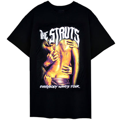THE STRUTS ストラッツ - 【会場限定Tシャツ】EVERYBODY WANTS TOUR / バックプリントあり / Tシャツ / メンズ