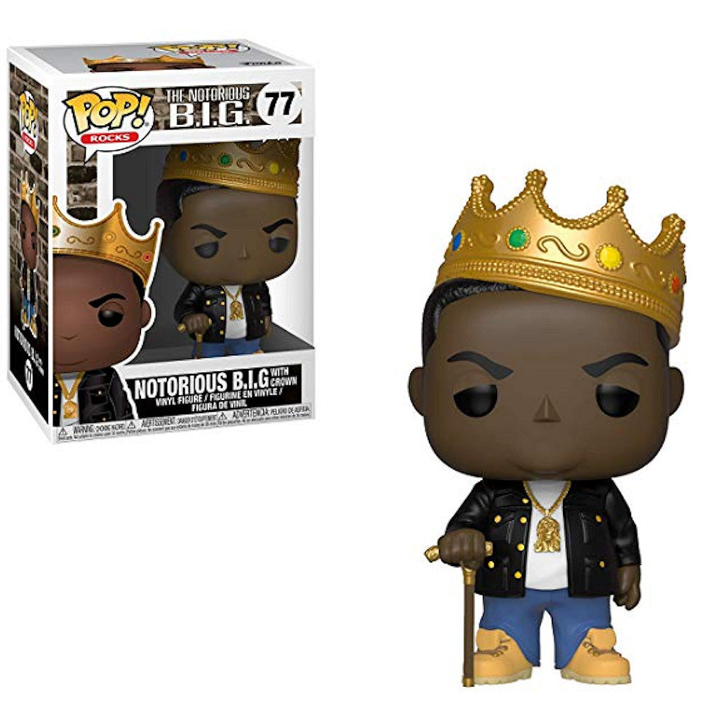 NOTORIOUS BIG ノートリアスBIG - POP! Rocks : with Crown Collectible / フィギュア・人形 【公式 / オフィシャル】