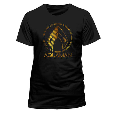 AQUAMAN アクアマン - Metallic Symbol / Tシャツ / メンズ 【公式 / オフィシャル】