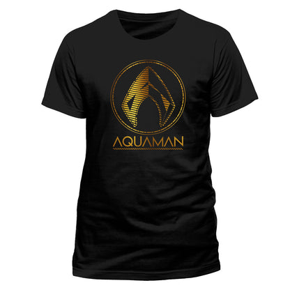 AQUAMAN アクアマン - Metallic Symbol / Tシャツ / メンズ 【公式 / オフィシャル】