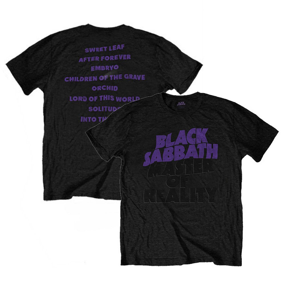 BLACK SABBATH ブラックサバス (デビュー 55周年 ) - Masters of Reality Album / バックプリントあり / Tシャツ / メンズ 【公式 / オフィシャル】