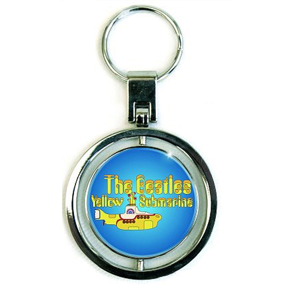 THE BEATLES ビートルズ (結成 65周年 ) - YELLOW SUBMARINE / スピナー・キーチェイン / キーホルダー 【公式 / オフィシャル】