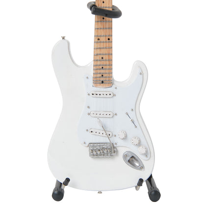 FENDER フェンダー (設立 80周年 ) - Olympic White Stratocaster / ミニチュア楽器 【公式 / オフィシャル】
