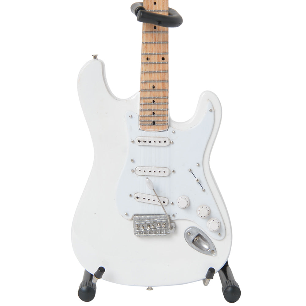 
                  
                    FENDER フェンダー (設立 80周年 ) - Olympic White Stratocaster / ミニチュア楽器 【公式 / オフィシャル】
                  
                