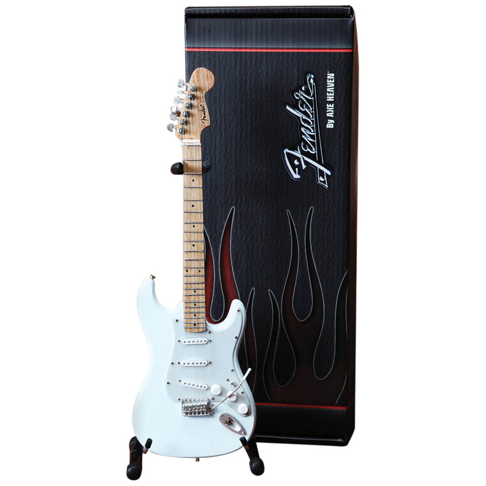 
                  
                    FENDER フェンダー (設立 80周年 ) - Olympic White Stratocaster / ミニチュア楽器 【公式 / オフィシャル】
                  
                