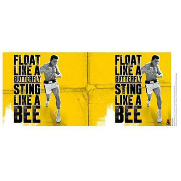 MUHAMMAD ALI モハメドアリ - FLOAT LIKE A BUTTERFLY, STING LIKE A BEE / マグカップ