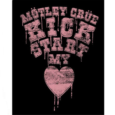 MOTLEY CRUE モトリークルー (来日 40周年 ) - Kick Start My Heart / Tシャツ / レディース