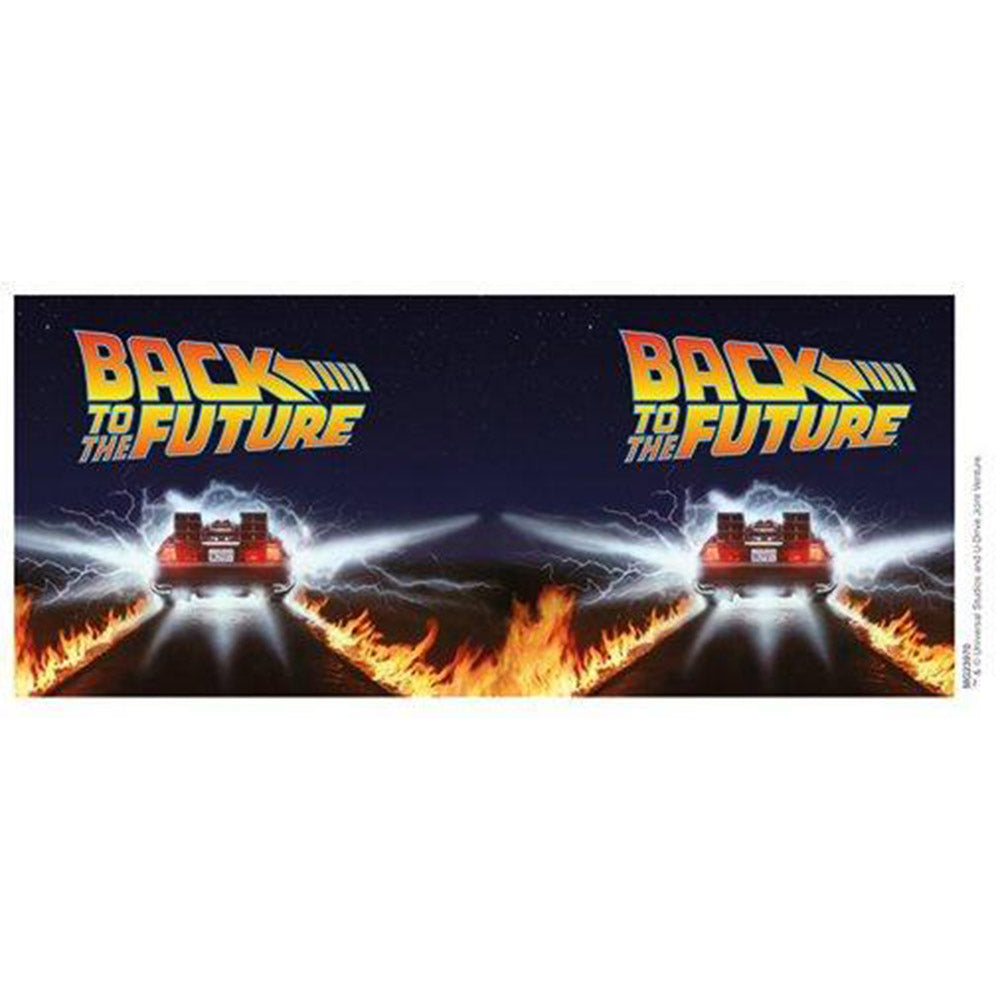 BACK TO THE FUTURE バックトゥザフューチャー (劇場公開 40周年 ) - Delorean / マグカップ 【公式 / オフィシャル】