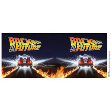 BACK TO THE FUTURE バックトゥザフューチャー (劇場公開 40周年 ) - Delorean / マグカップ 【公式 / オフィシャル】