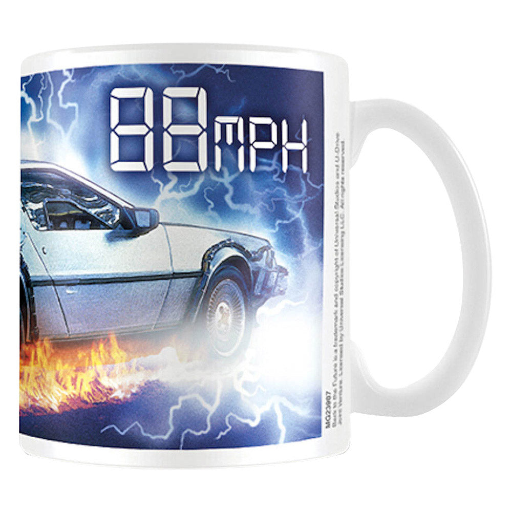 BACK TO THE FUTURE バックトゥザフューチャー (劇場公開 40周年 ) - 88MPH / マグカップ 【公式 / オフィシャル】