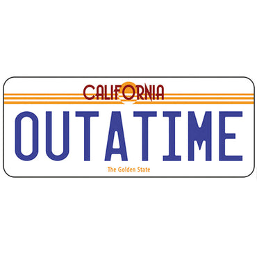 BACK TO THE FUTURE バックトゥザフューチャー (劇場公開 40周年 ) - License Plate / マグカップ 【公式 / オフィシャル】