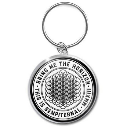 BRING ME THE HORIZON ブリングミーザホライズン (デビュー 20周年 ) - This is Sempiternal / メタル・キーチェイン / キーホルダー 【公式 / オフィシャル】