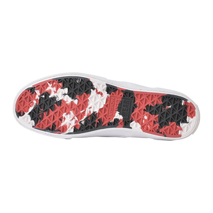 RED HOT CHILI PEPPERS (35th anniversary of their visit to Japan) - CANVAS SLIP-ON RHCP White / VISION STREET WEAR (brand) / Sneakers / Women's