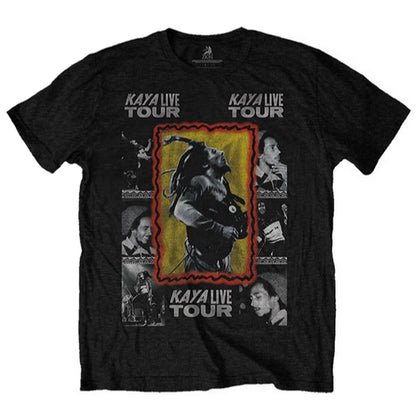 【廃番ラスト販売/特別価格】BOB MARLEY ボブマーリー (生誕 80年 ) - Kaya Tour / バックプリントあり / Tシャツ / メンズ