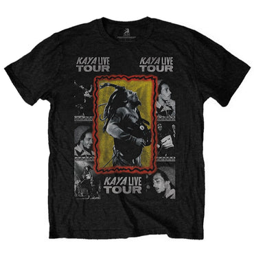 【廃番ラスト販売/特別価格】BOB MARLEY ボブマーリー (生誕 80年 ) - Kaya Tour / バックプリントあり / Tシャツ / メンズ 【公式 / オフィシャル】