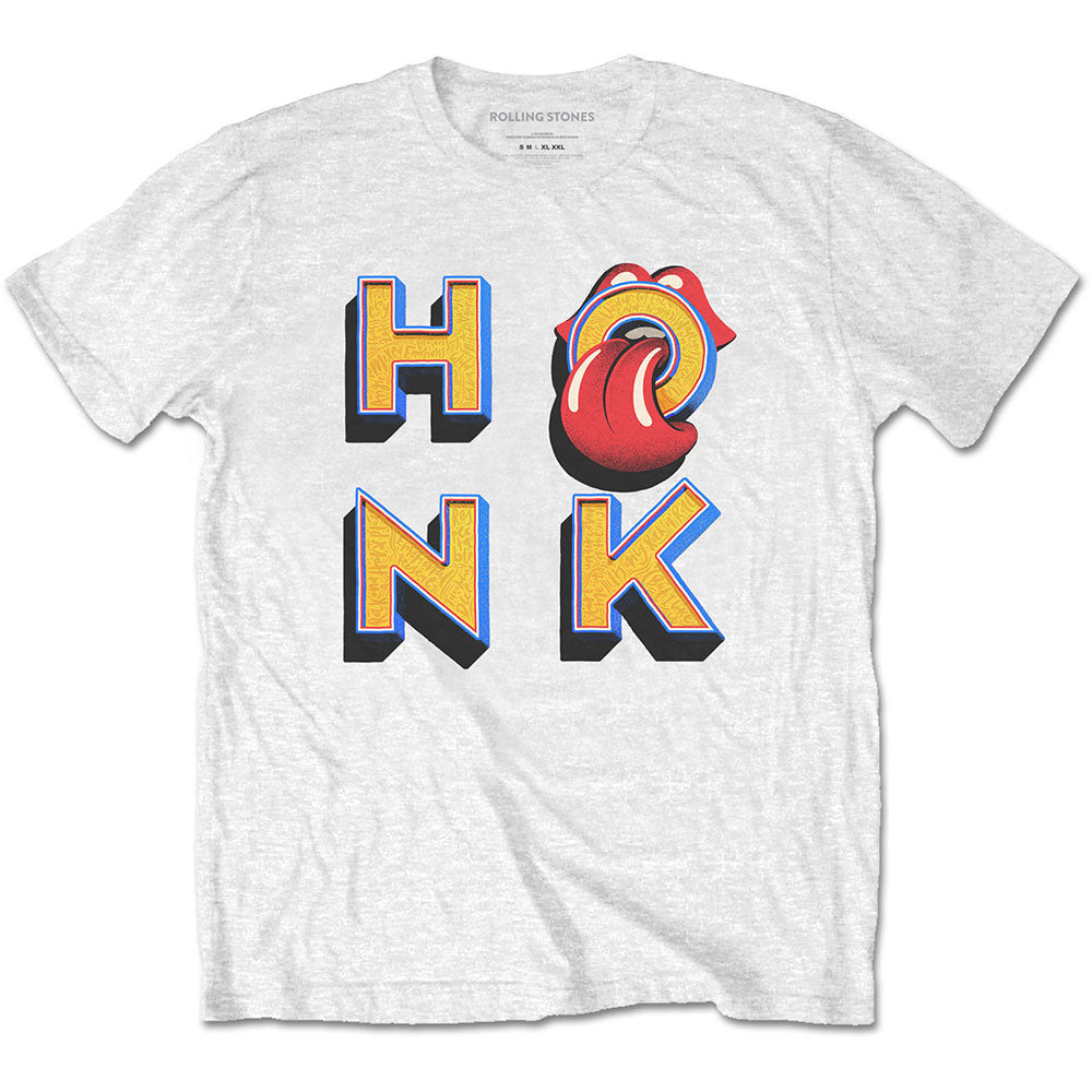 ROLLING STONES ローリングストーンズ - Honk Letters / Tシャツ / メンズ 【公式 / オフィシャル】