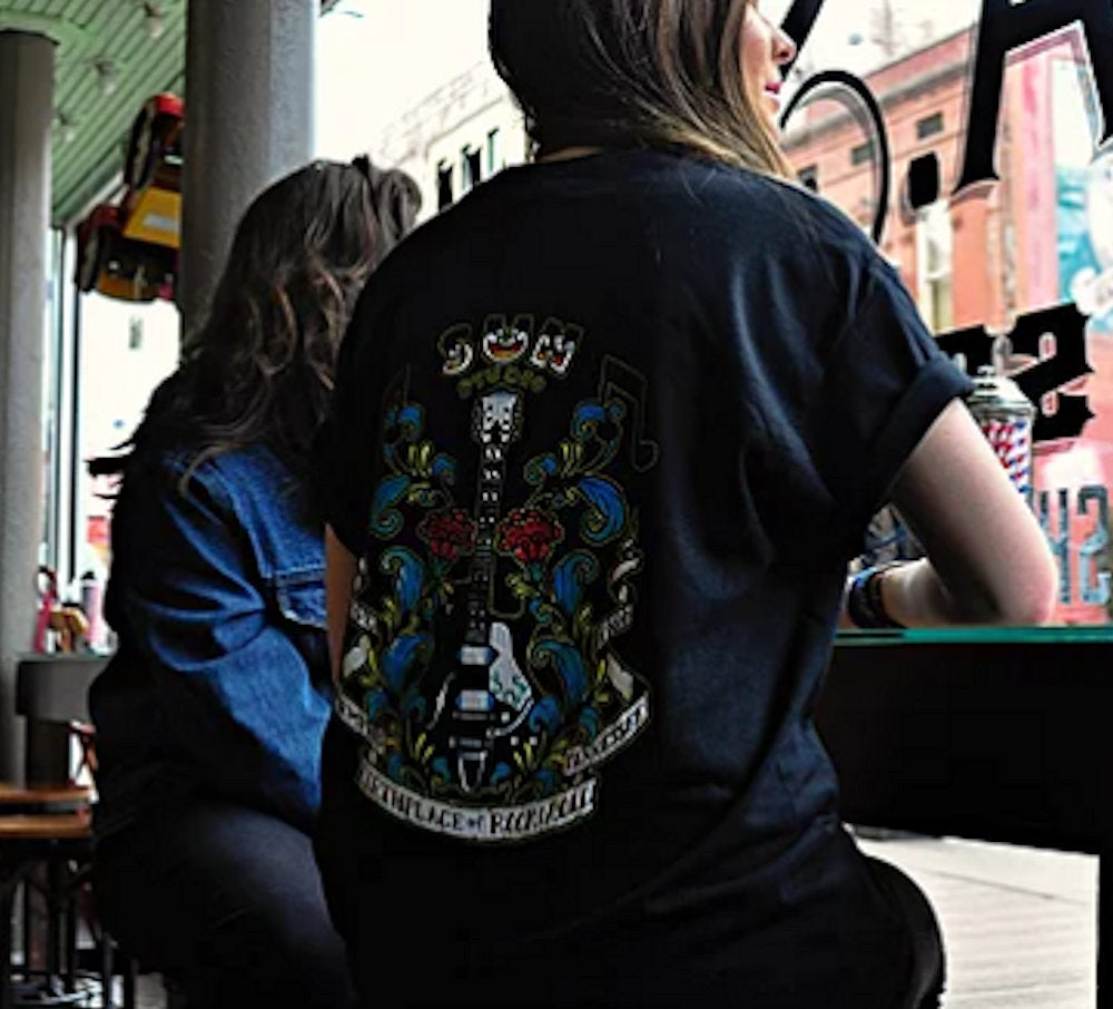 
                  
                    SUN STUDIO Sun Studio - Guitar Tattoo / Back Print / T-shirt / Men's
                  
                