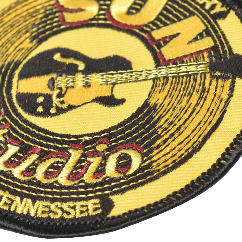 SUN STUDIO サンスタジオ - Iron on Patches Guitar Logo / ワッペン