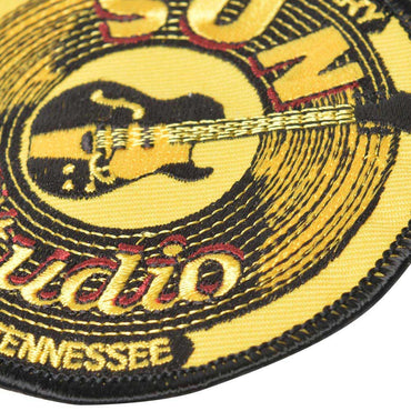 SUN STUDIO サンスタジオ - Iron on Patches Guitar Logo / ワッペン