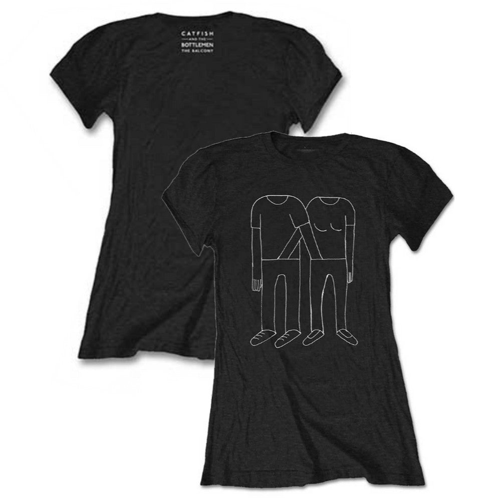 CATFISH AND THE BOTTLEMEN キャットフィッシュアンドザボトルメン - Hands Down Pants / バックプリントあり / Tシャツ / レディース - PGS