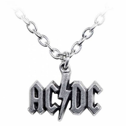 AC/DC エーシーディーシー (Back in Black 45周年 ) - Lightning Logo / Alchemy（ブランド) / ネックレス 【公式 / オフィシャル】