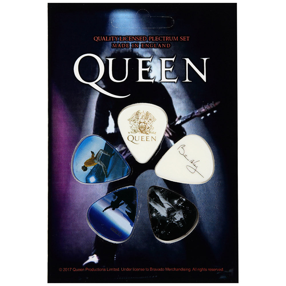 QUEEN クイーン (初来日50周年 ) - PLECTRUM PACK / ギターピック 【公式 / オフィシャル】