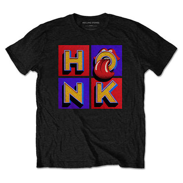 ROLLING STONES ローリングストーンズ (来日 35周年 記念 ) - Honk Album Tracklist / バックプリントあり / Tシャツ / メンズ 【公式 / オフィシャル】