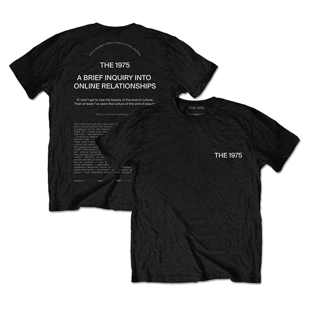 【廃番ラスト販売/特別価格】THE 1975 - ABIIOR Wecome Welcome / バックプリントあり / Tシャツ / メンズ 【公式 / オフィシャル】