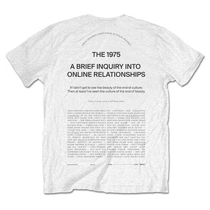 THE 1975 - ABIIOR Wecome Welcome / バックプリントあり / Tシャツ / メンズ