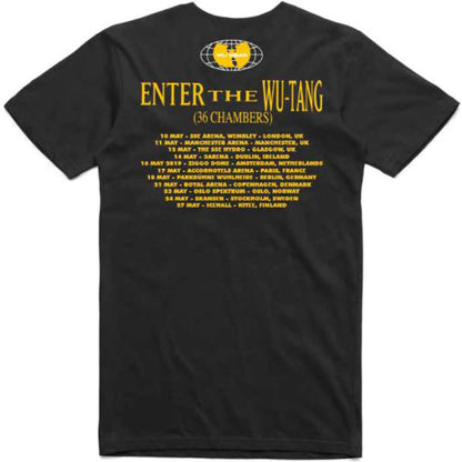 WU-TANG CLAN ウータンクラン (結成 35周年 ) - GODS OF RAP TOUR 2019 / バックプリントあり / Tシャツ / メンズ