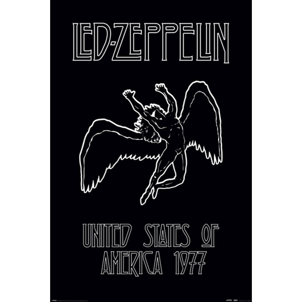 LED ZEPPELIN レッドツェッペリン (公式 映画公開 記念 ) - Icarus / ポスター 【公式 / オフィシャル】