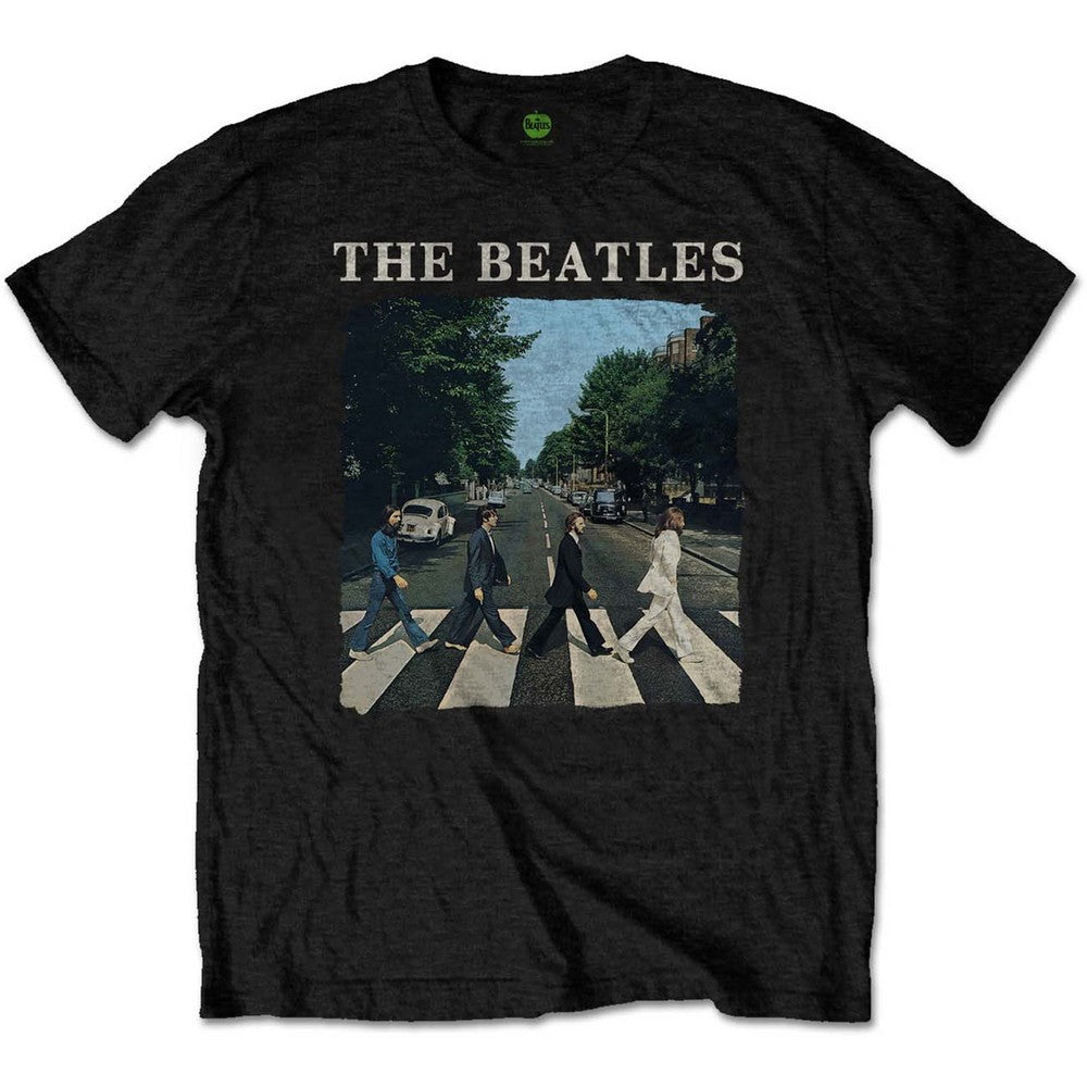 THE BEATLES ビートルズ (結成 65周年 ) - Abbey Road & Logo / Tシャツ / メンズ 【公式 / オフィシャル】