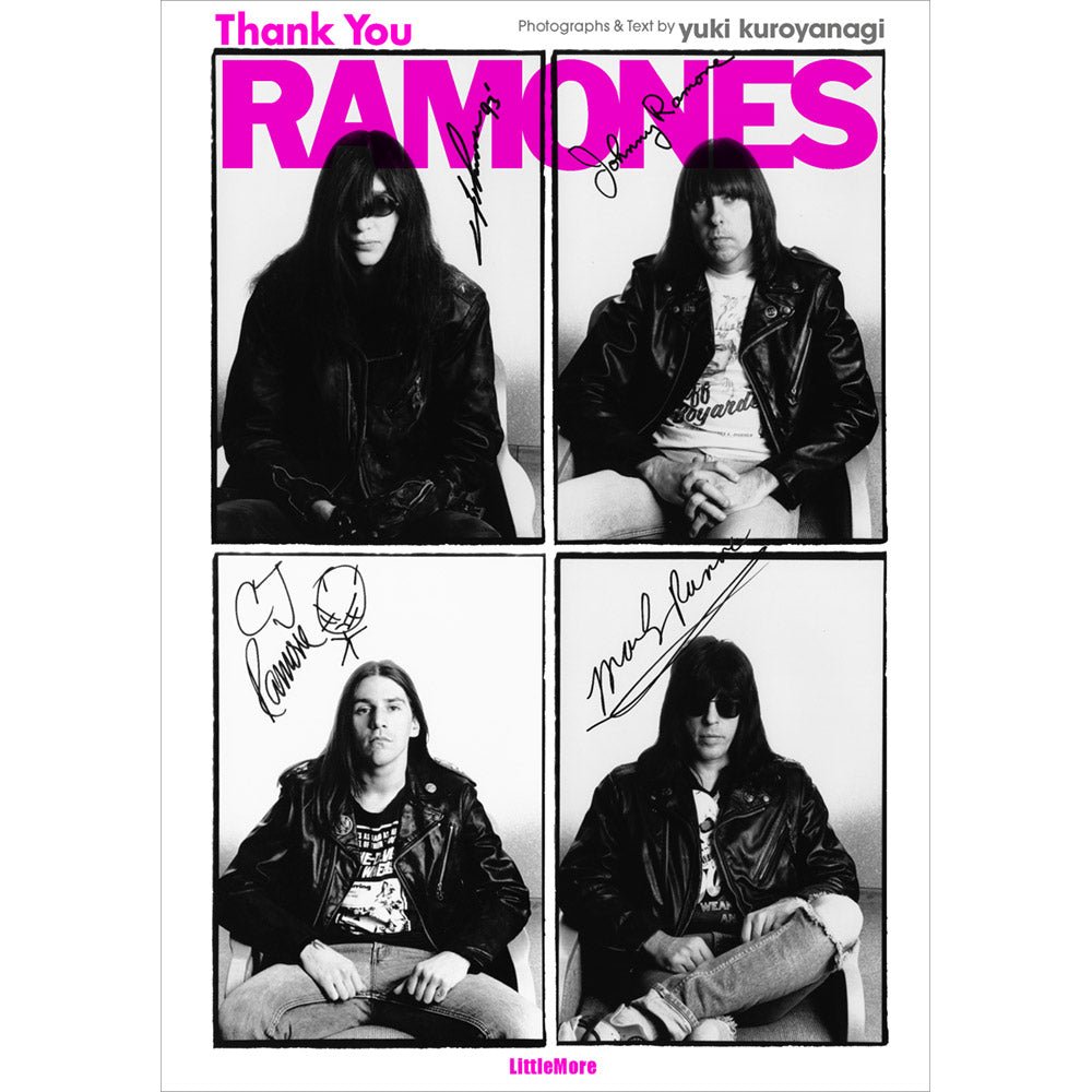 RAMONES ラモーンズ (来日 45周年 ) - Thank You RAMONES / 雑誌・書籍 - PGS