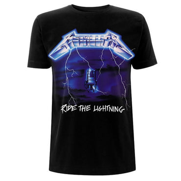 METALLICA メタリカ - Ride The Lightning Tracks / バックプリントあり / Tシャツ / メンズ
