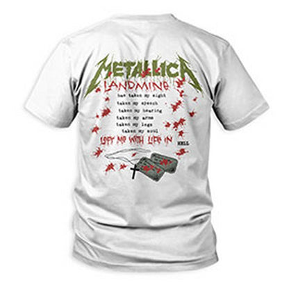 METALLICA - One Landmine / Back Print / T-shirt / Men's