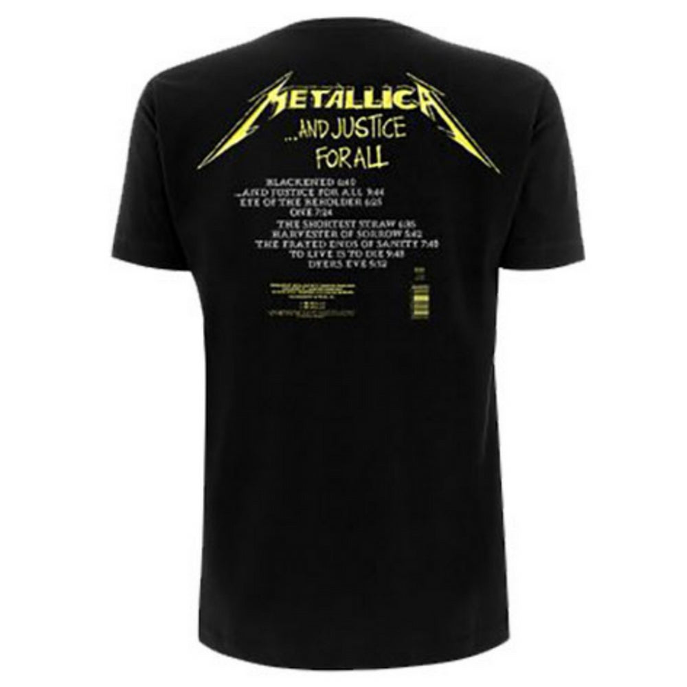 
                  
                    METALLICA メタリカ - And Justice For All Tracks / バックプリントあり / Tシャツ / メンズ
                  
                