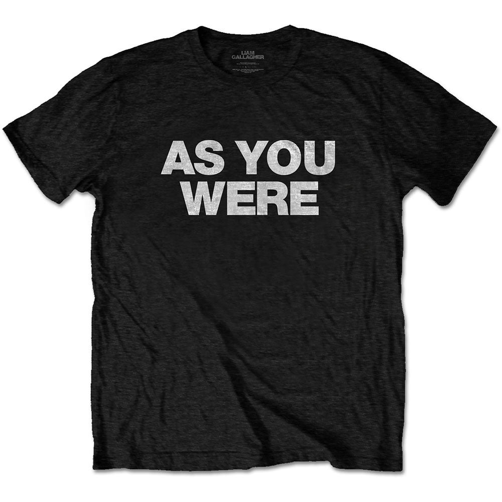 LIAM GALLAGHER オアシス (10月 来日 記念 ) - AS YOU WERE / Tシャツ / メンズ 【公式 / オフィシャル】